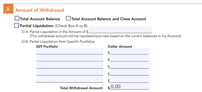 withdrawal rules for 529 plans